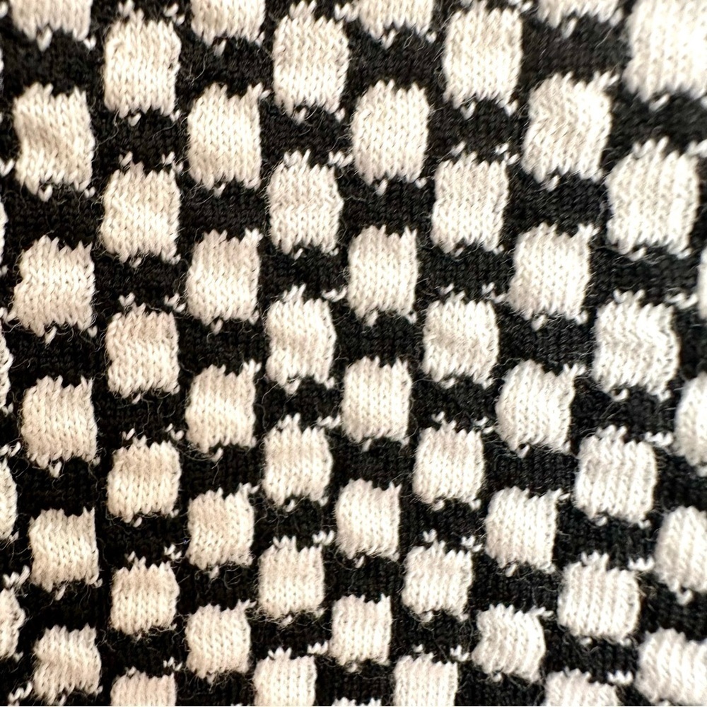Loft Black and White Stretch Pencil Skirt Size Small - Picture 2 of 8